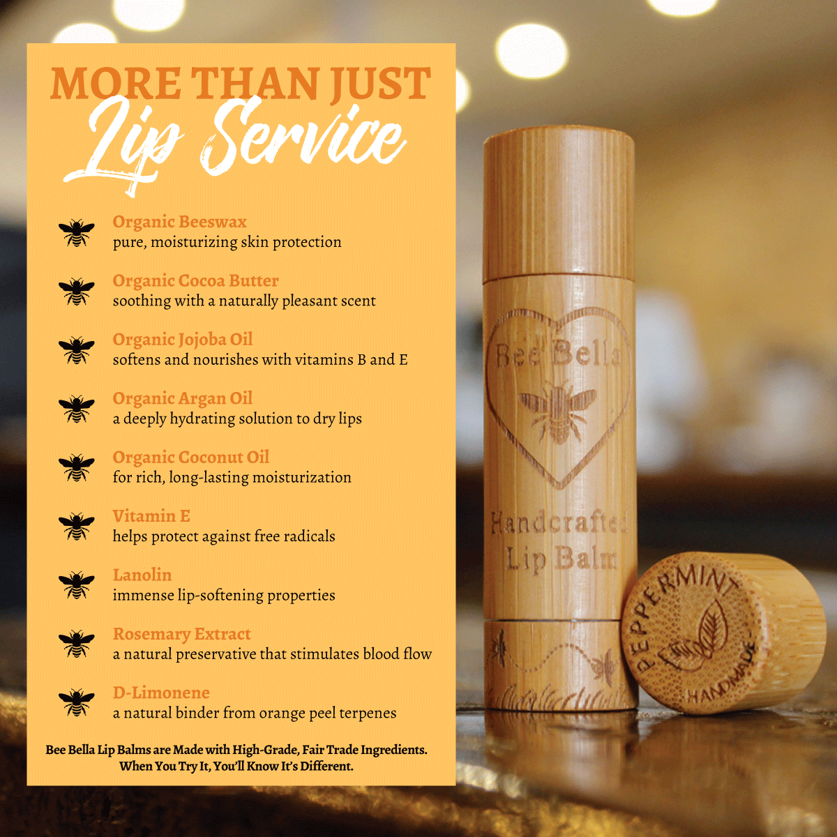 Natural Lip Balm | Peppermint
