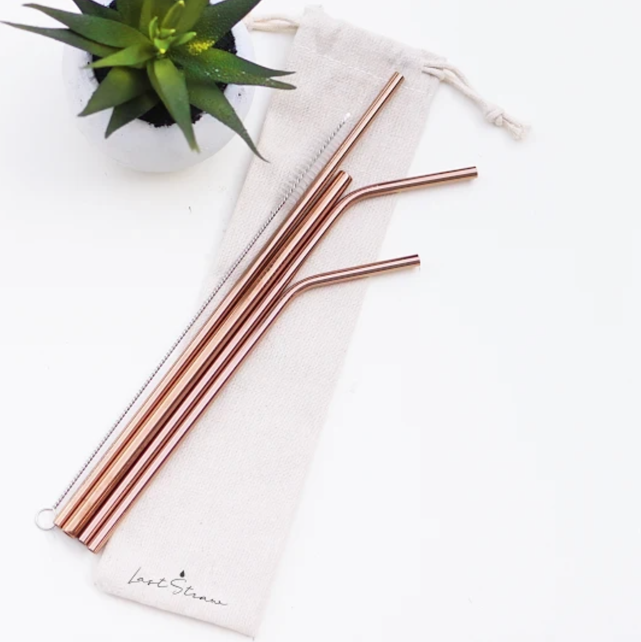 Stainless Steel Metal Straw Set